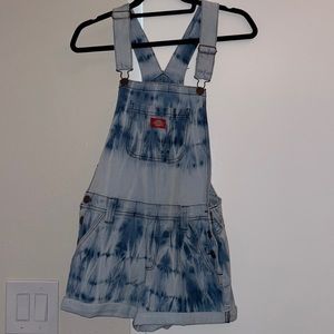 Dickies TieDye Short Overalls!